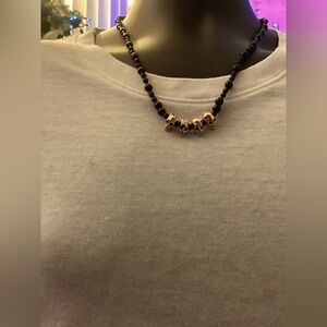 Men’s Rosegold Skull Necklace 💀